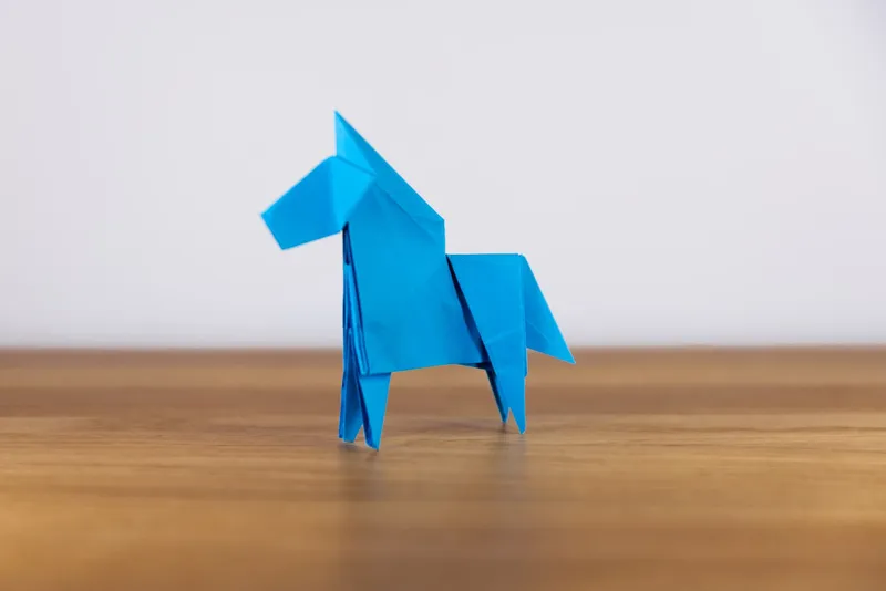 Koń D - origami