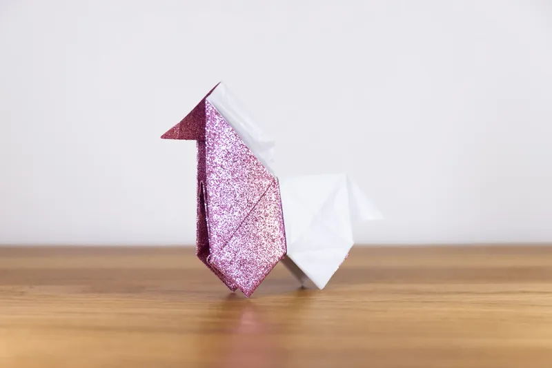 Koń A - origami