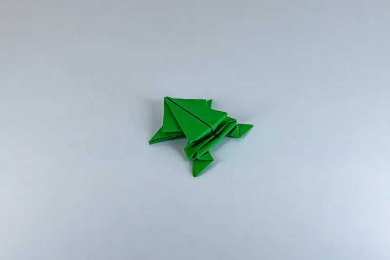 Żaba - origami