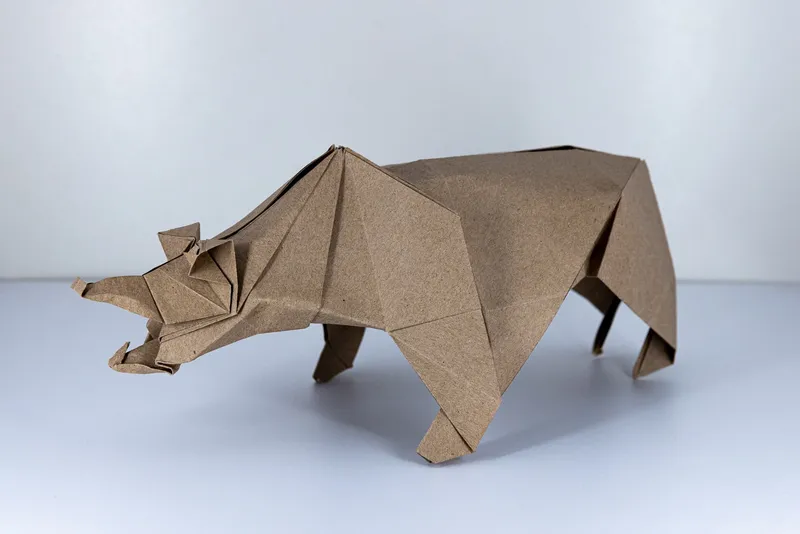 Grizzly - origami