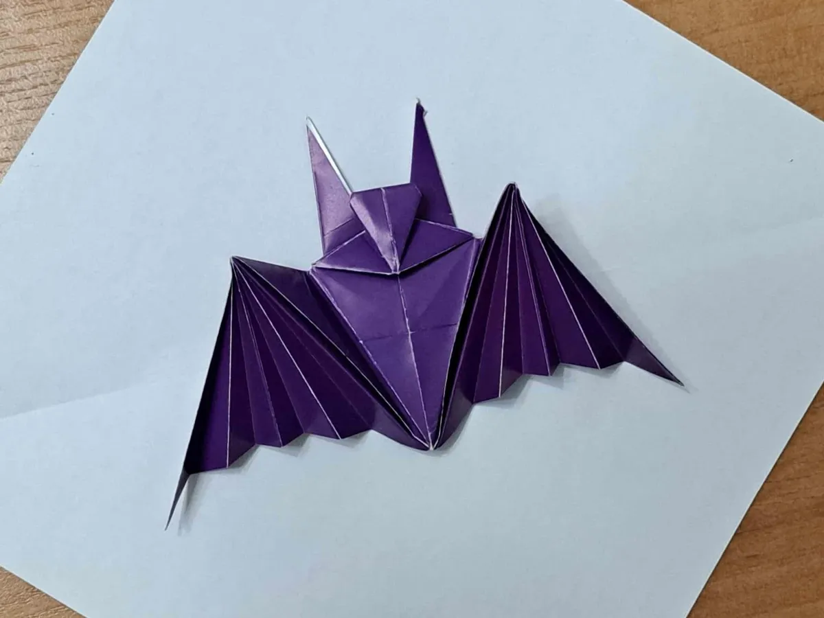 Nietoperz - origami, zdjęcie 2