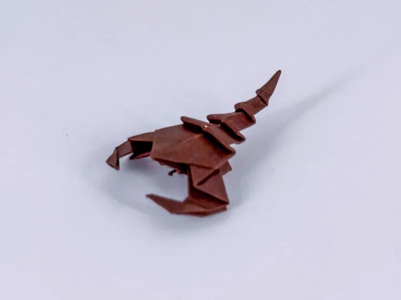 Skorpion - origami