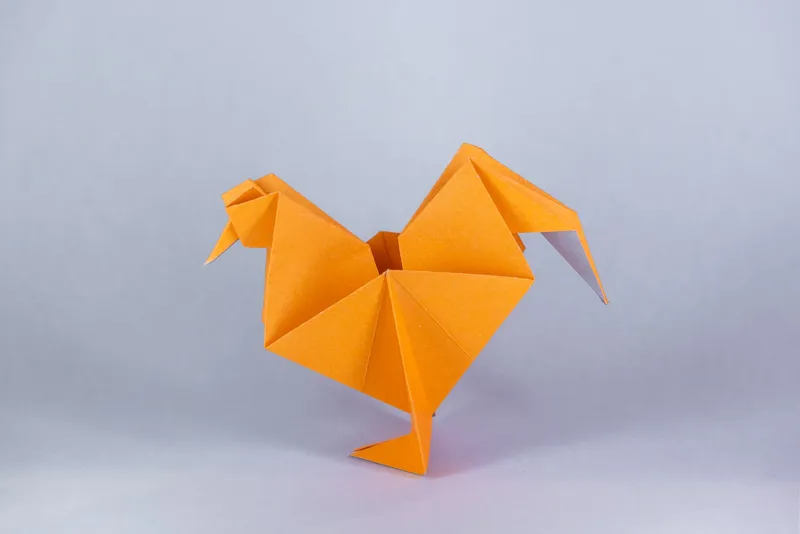 Kogut - origami