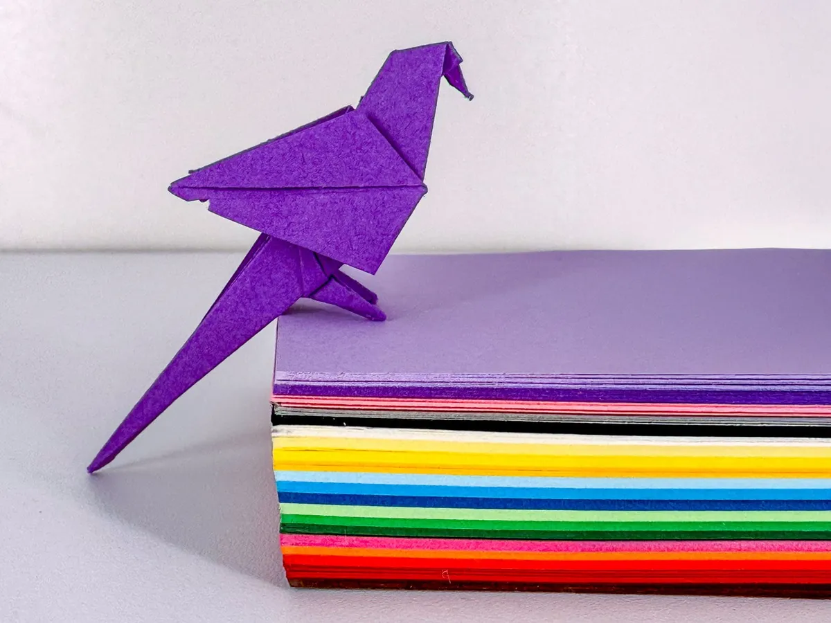 Ptak - origami, zdjęcie 1
