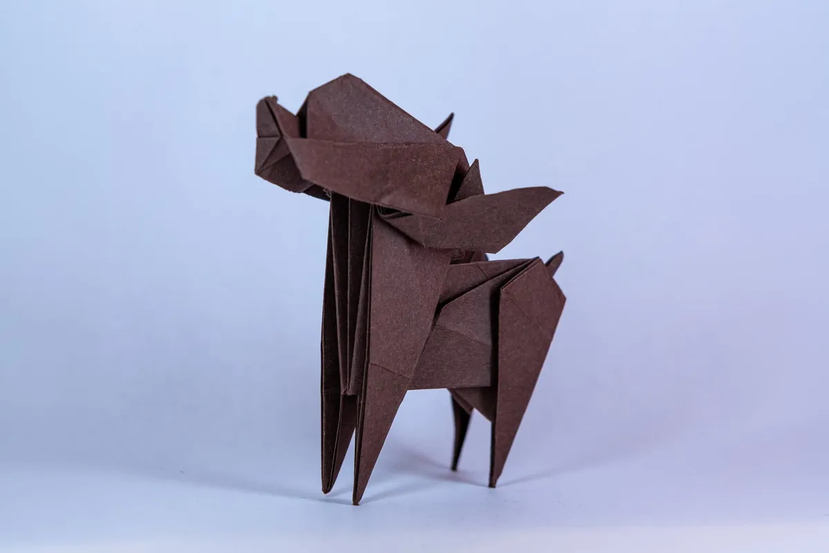 Pies - Chihuahua - origami, zdjęcie 3