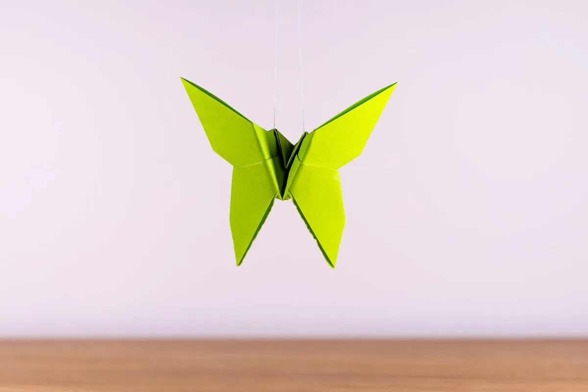 Motyl - origami, zdjęcie 3
