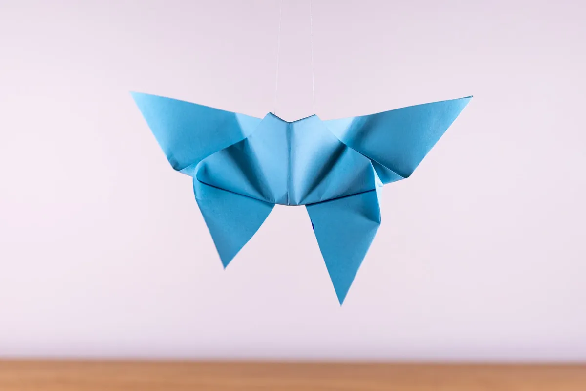 Motyl - origami, zdjęcie 6