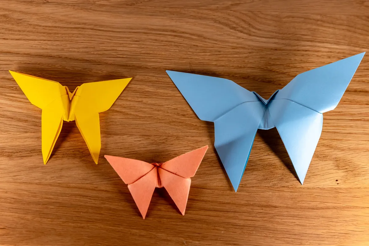 Motyl - origami, zdjęcie 13