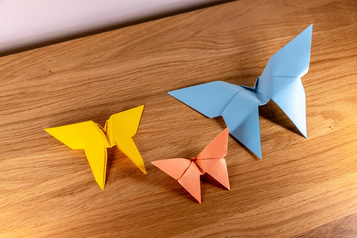 Motyl - origami, zdjęcie 14