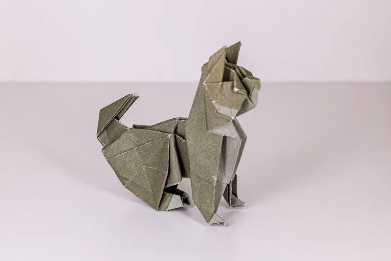 Pies - Shiba - origami