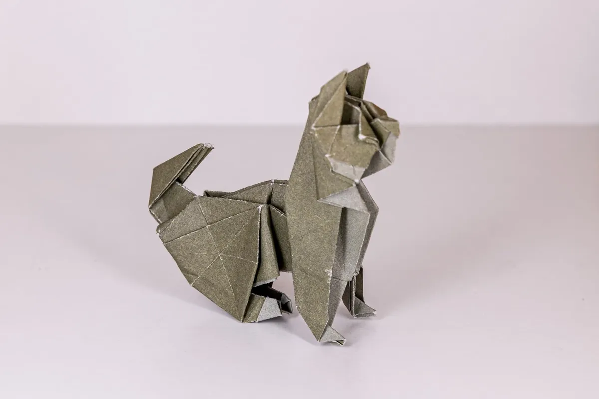 Pies - Shiba - origami, zdjęcie 1