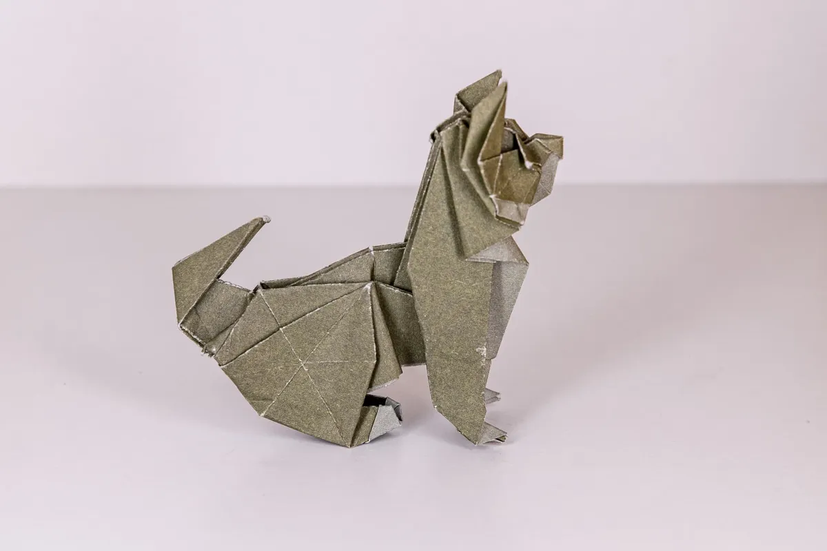Pies - Shiba - origami, zdjęcie 4