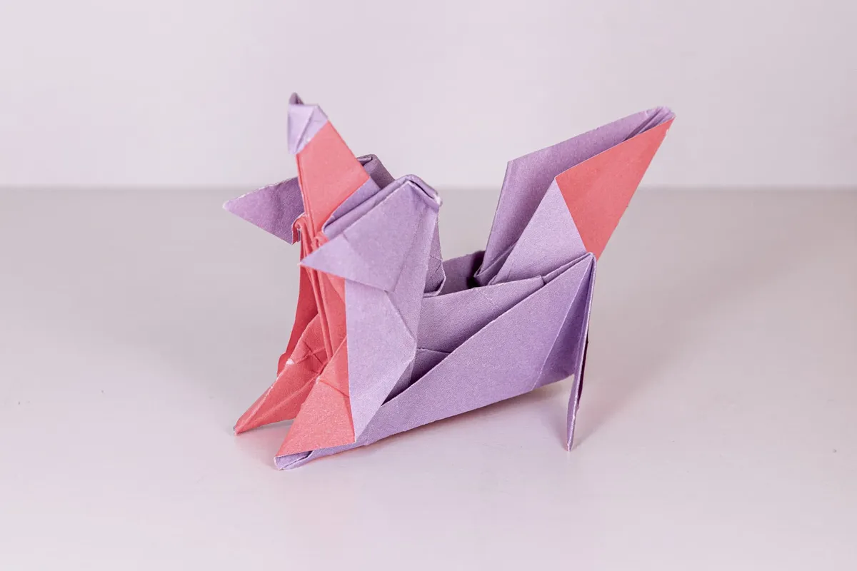 Pies - Border Collie - origami, zdjęcie 4
