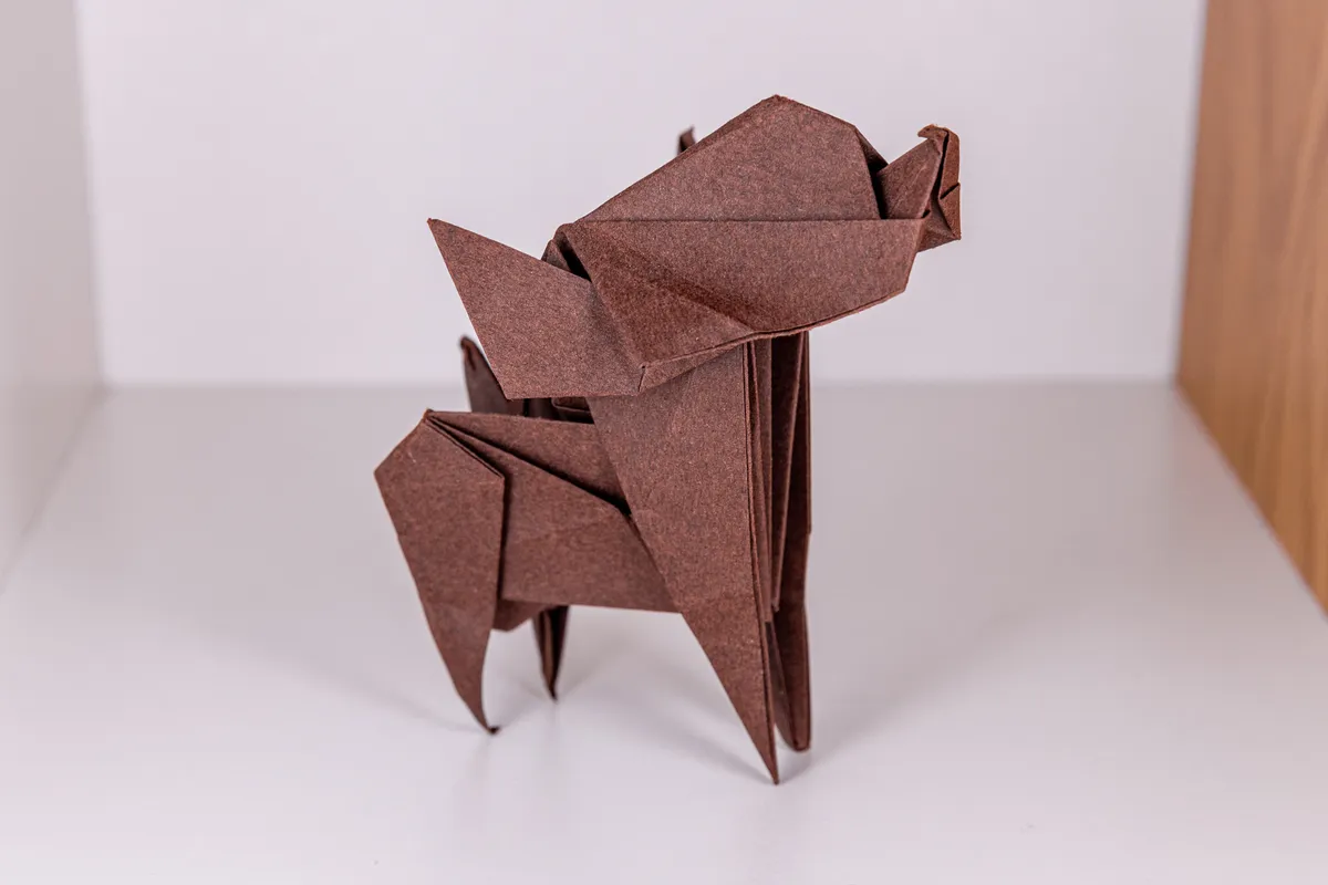 Pies - Chihuahua - origami, zdjęcie 4