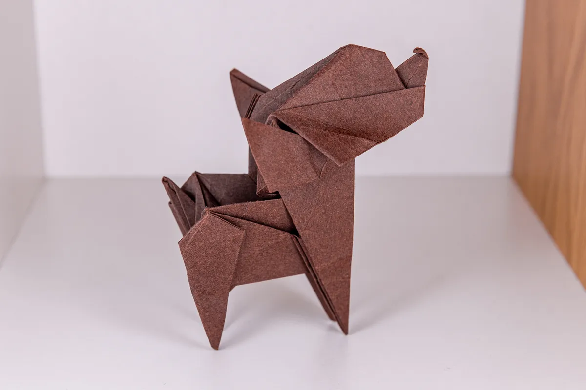 Pies - Chihuahua - origami, zdjęcie 5